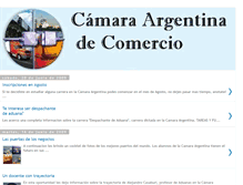 Tablet Screenshot of camaraargentina.blogspot.com