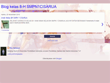 Tablet Screenshot of kelas8hsmpn1cisarua.blogspot.com
