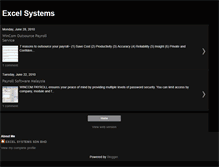 Tablet Screenshot of excelsystemssb.blogspot.com