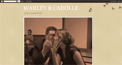 Desktop Screenshot of casamentowarleyecarolle.blogspot.com