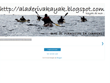 Tablet Screenshot of aladerivakayak.blogspot.com