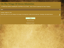 Tablet Screenshot of onthewingsofdoves.blogspot.com