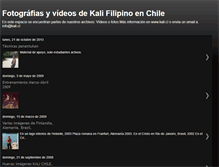 Tablet Screenshot of fotos-kali-chile.blogspot.com