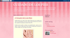 Desktop Screenshot of cuidadodelos-pies.blogspot.com