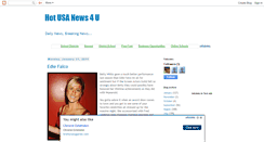 Desktop Screenshot of hotusanews4u.blogspot.com