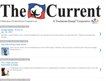 Tablet Screenshot of cottoncurrent.blogspot.com