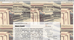 Desktop Screenshot of 100leitores.blogspot.com