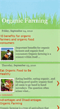 Mobile Screenshot of organicfarmingtips.blogspot.com