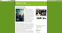 Desktop Screenshot of batemanscritics.blogspot.com