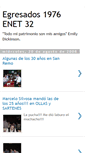 Mobile Screenshot of egresadosdelenet32.blogspot.com