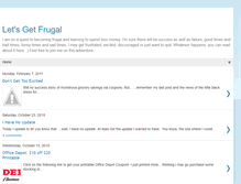 Tablet Screenshot of lets-get-frugal.blogspot.com