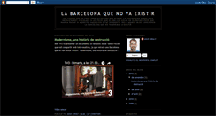 Desktop Screenshot of labarcelonaquenovaexistir.blogspot.com