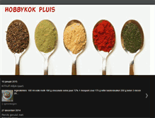 Tablet Screenshot of hobbykokpluis.blogspot.com