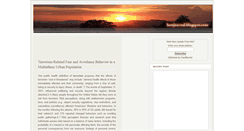 Desktop Screenshot of bowjournal.blogspot.com