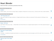 Tablet Screenshot of heartblender.blogspot.com