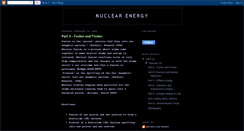 Desktop Screenshot of akknuclearenergy.blogspot.com