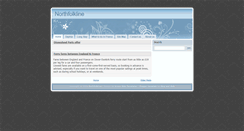 Desktop Screenshot of northfolkline.blogspot.com