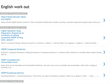 Tablet Screenshot of englishworkout.blogspot.com