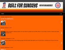 Tablet Screenshot of builtforsundays.blogspot.com