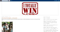 Desktop Screenshot of itotallywin.blogspot.com