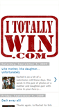 Mobile Screenshot of itotallywin.blogspot.com