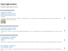 Tablet Screenshot of gjerrigknarken.blogspot.com