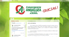 Desktop Screenshot of convergenciaandaluza2011.blogspot.com