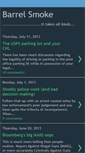 Mobile Screenshot of barrelsmoke.blogspot.com