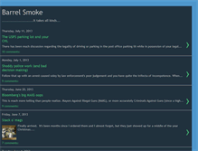 Tablet Screenshot of barrelsmoke.blogspot.com