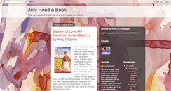 Desktop Screenshot of jenireadabook.blogspot.com