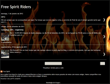 Tablet Screenshot of freespiritriders.blogspot.com