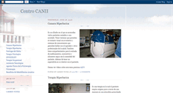 Desktop Screenshot of centrocanii2006.blogspot.com