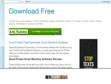 Tablet Screenshot of downloadguruz.blogspot.com