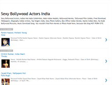 Tablet Screenshot of bollywood-actor.blogspot.com