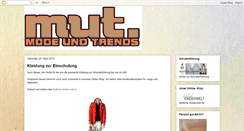 Desktop Screenshot of mutmodetrends.blogspot.com