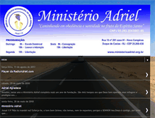 Tablet Screenshot of ministerioadriel.blogspot.com