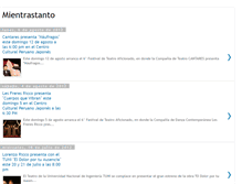 Tablet Screenshot of mientrastantoteatro.blogspot.com