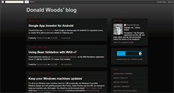 Desktop Screenshot of donaldrwoods.blogspot.com