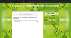 Desktop Screenshot of bosquesgreenpeace.blogspot.com