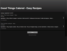 Tablet Screenshot of goodthingscatered.blogspot.com