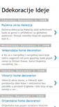Mobile Screenshot of dekoracijeideje.blogspot.com