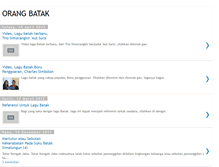 Tablet Screenshot of orang-batak.blogspot.com