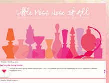 Tablet Screenshot of littlemissnoseitall.blogspot.com