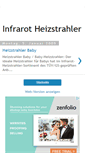 Mobile Screenshot of infrarot-heizstrahler.blogspot.com