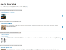 Tablet Screenshot of marialourinha.blogspot.com