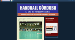 Desktop Screenshot of handbolcba.blogspot.com