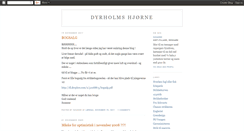 Desktop Screenshot of dyrholm.blogspot.com