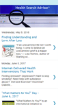 Mobile Screenshot of healthsearchadvisor.blogspot.com