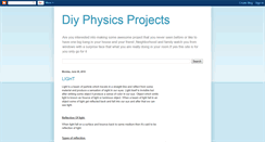 Desktop Screenshot of diyphysicsproject.blogspot.com