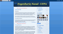 Desktop Screenshot of engenharianavalufpa.blogspot.com